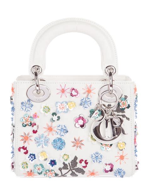 mini lady dior bag floral|Lady Dior mini bag price.